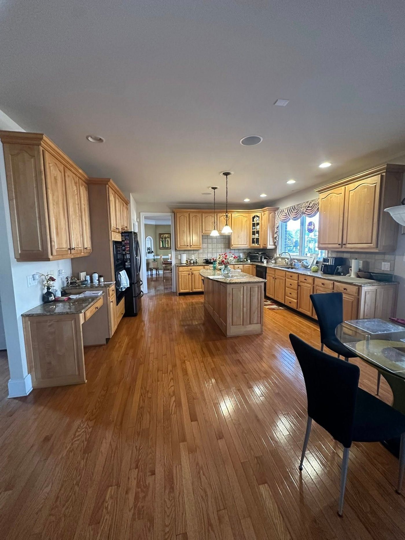 The original oak kitchen